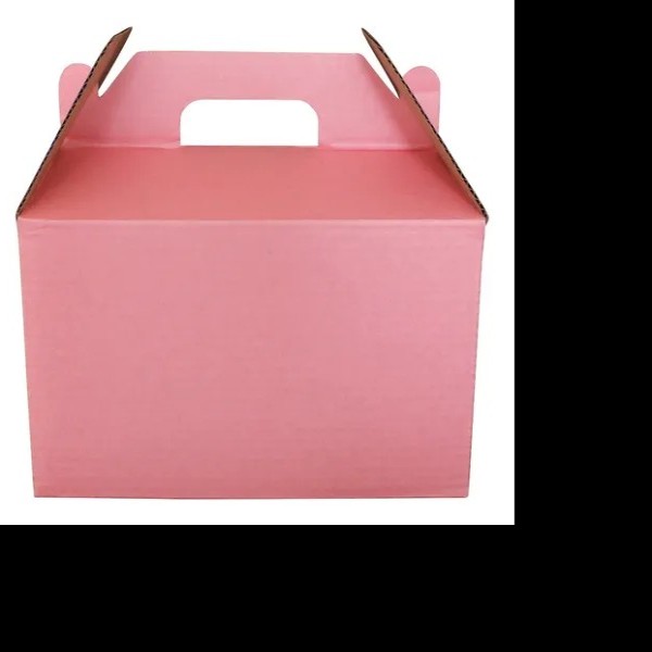 CAJA LONCHERA ROSA PASTEL GOSTECH 19X11X8.5 CM. E.10